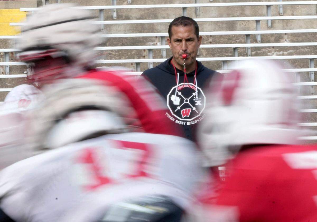 Luke Fickell takes over as head coach at Wisconsin after six seasons and a 57-18 record at Cincinnati.