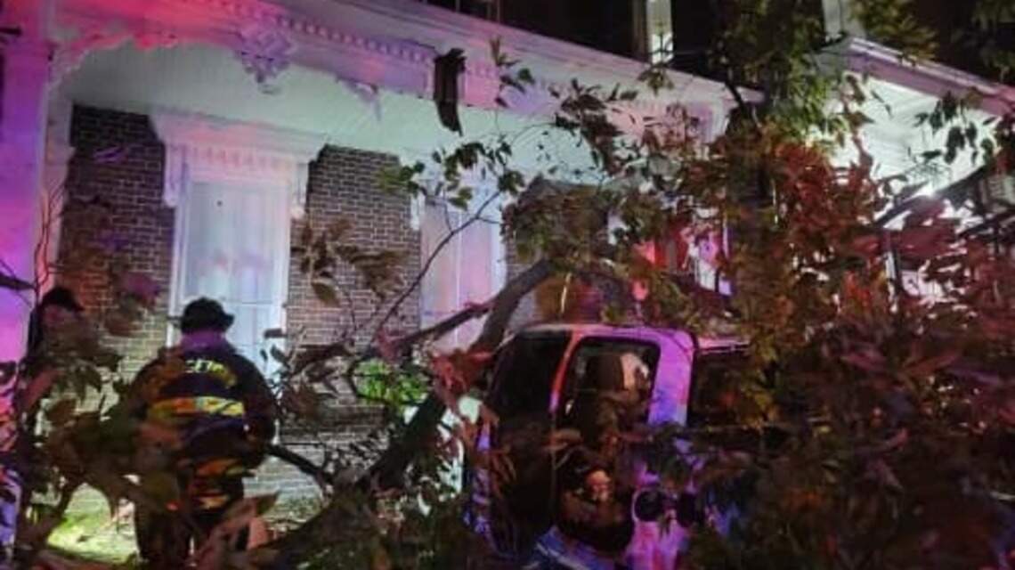 Scott County man goes airborne, crashes into Airbnb with people sleeping inside