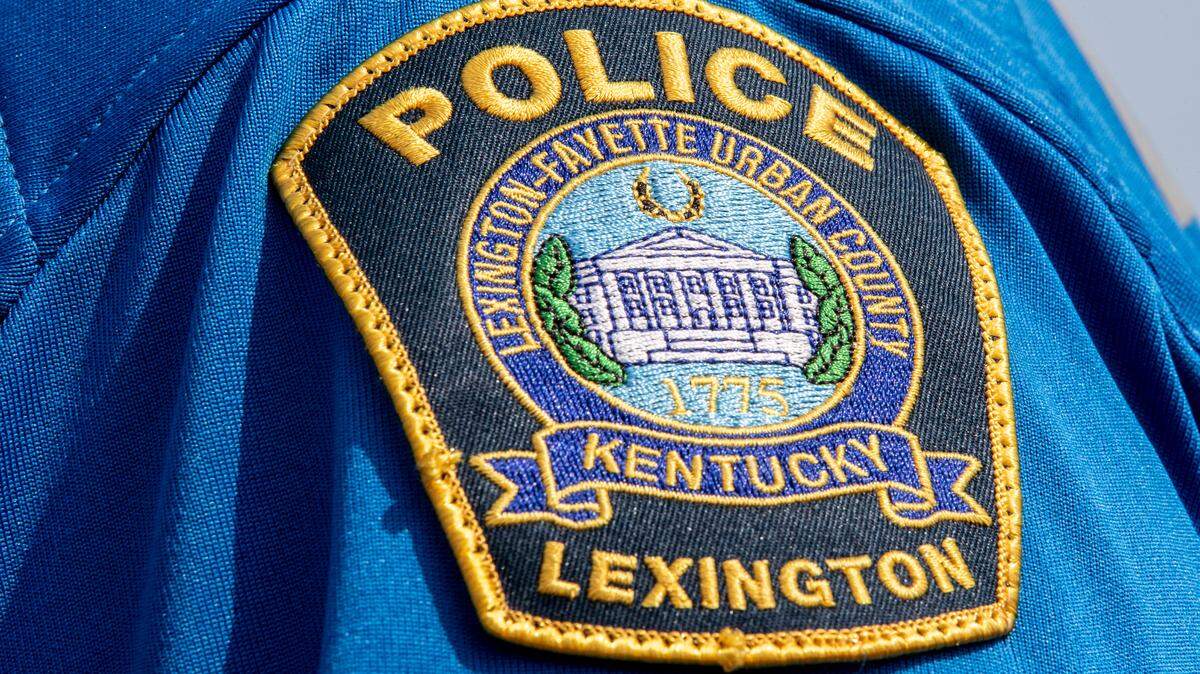 Lexington Police Department police patch. 