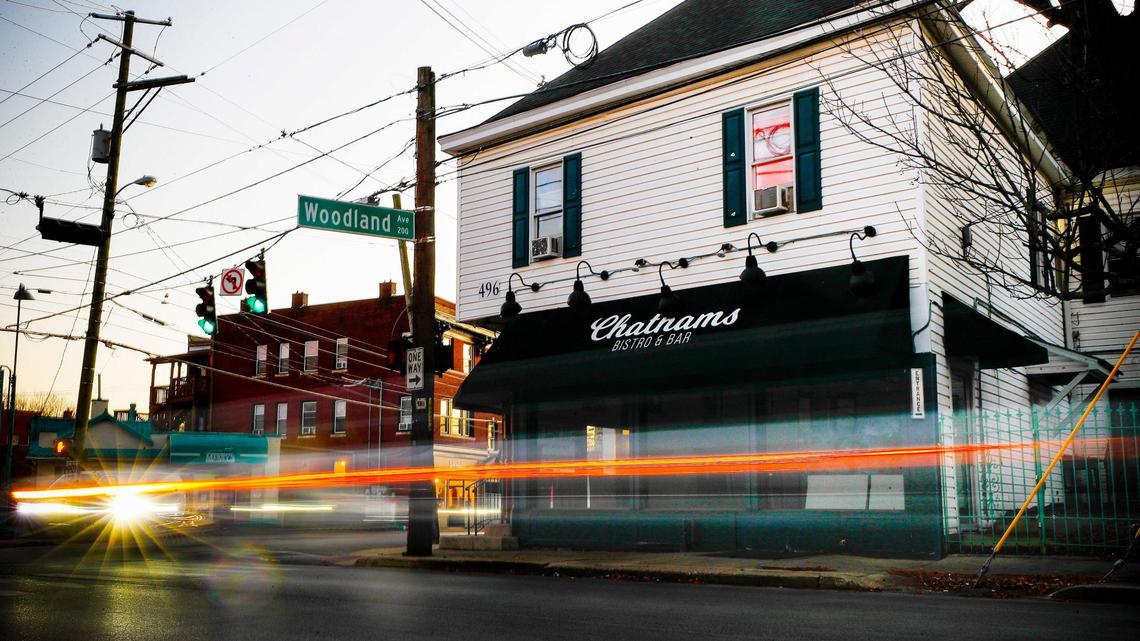 Sassy Bleu is opening in the corner of High and Woodland that has been home to several Southern home-style restaurants over the years, including Ramsey’s, Chathams and Ranada’s.