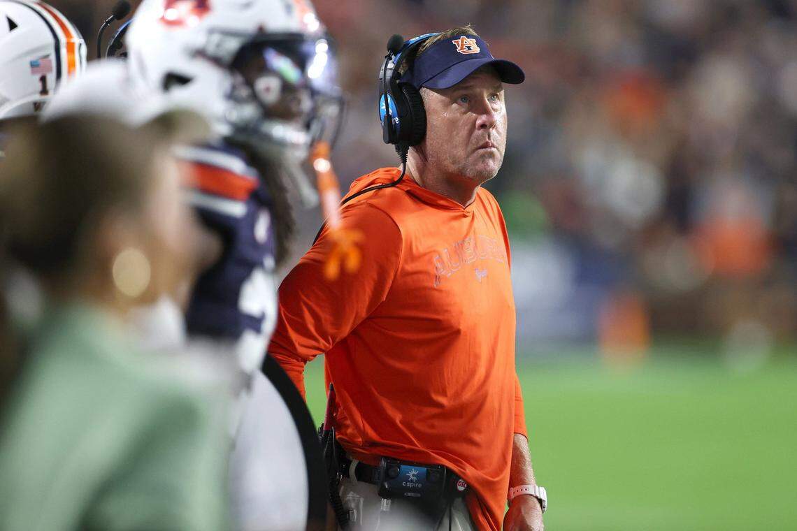 In his second stint as Auburn head coach, Hugh Freeze is 8-12 overall, 3-8 in SEC games.