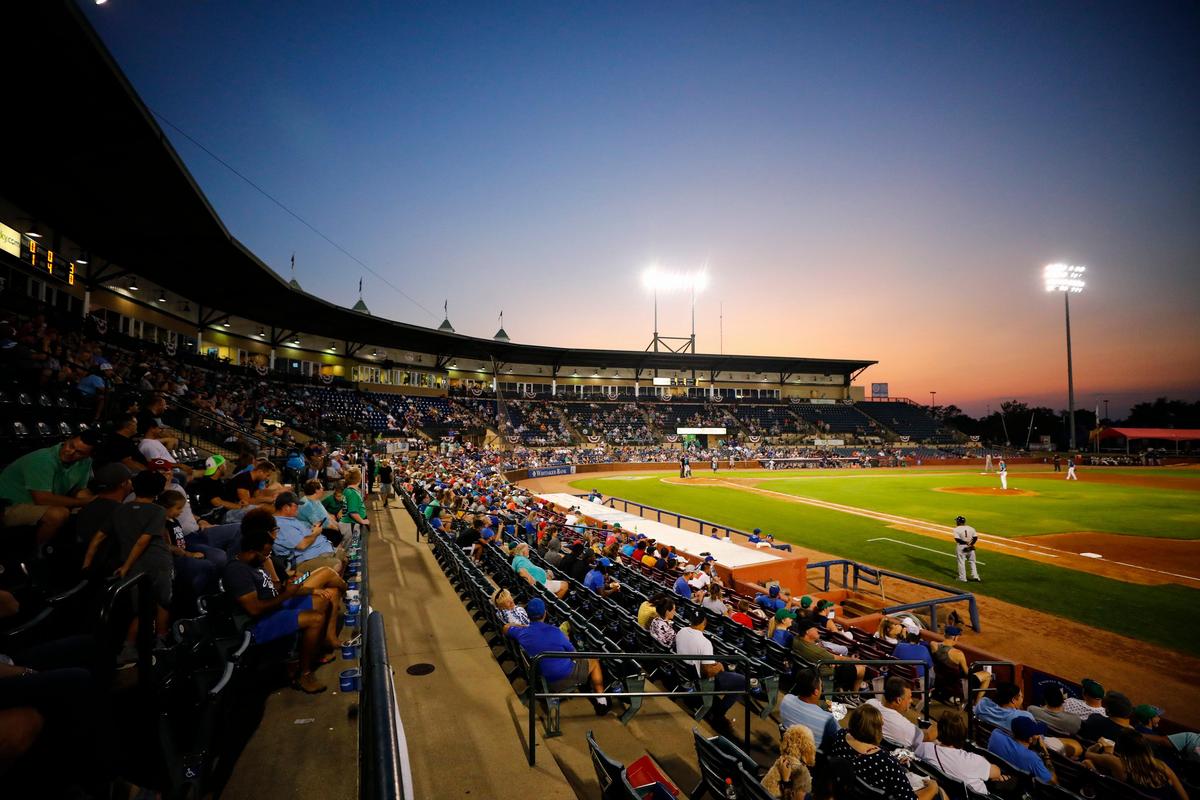 A crowd listed at 4,739 watched the Legends take on Hickory in Game 3 of the South Atlantic League Championship Series at Whitaker Bank Ballpark in Lexington on Thursday night.