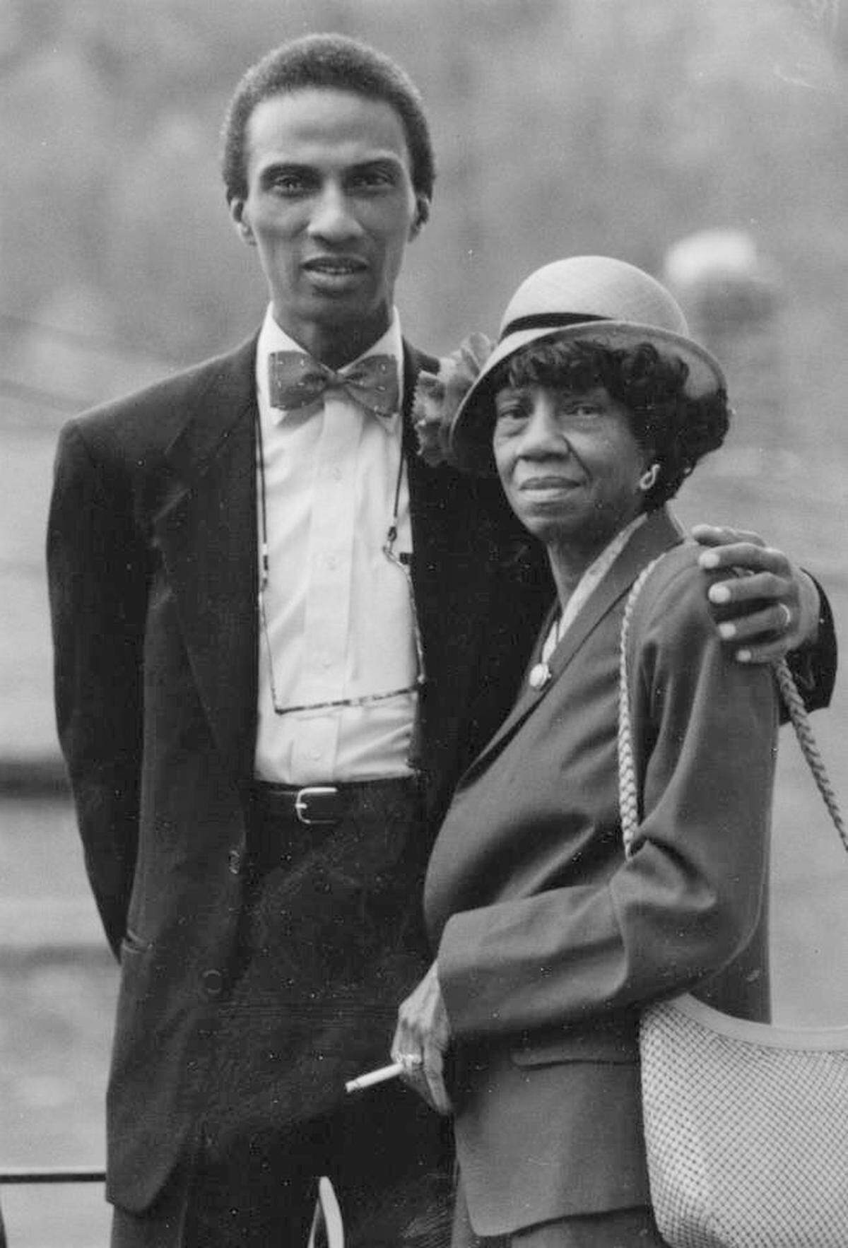 William H. Turner and his mother, Naomi ‘Punkin’ Turner in Lynch