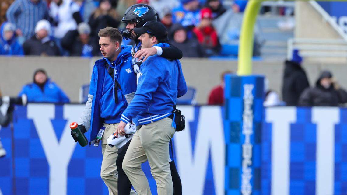 Targeting penalty against Louisville ends Cutter Boley’s first UK start early