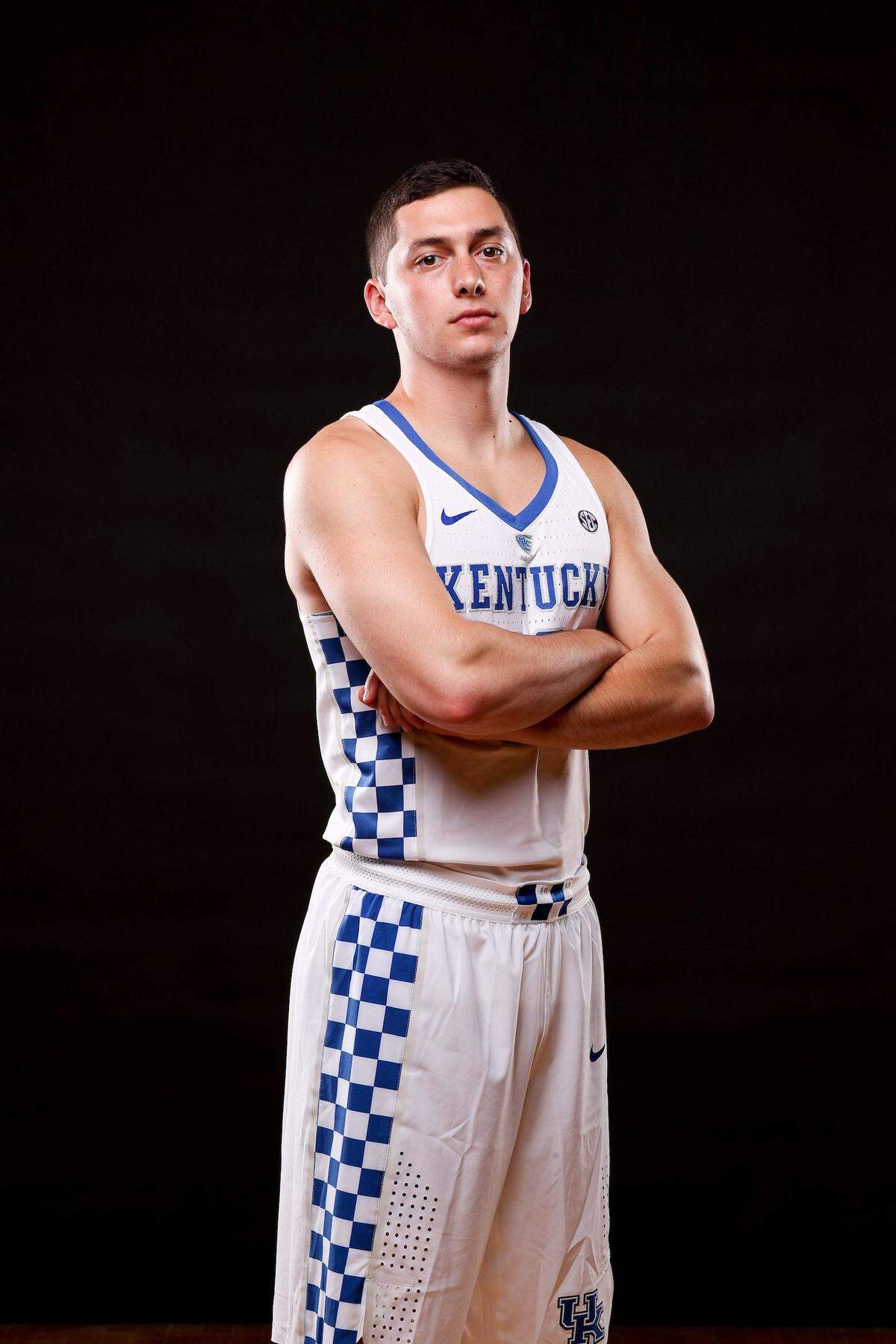 Jonny David, a career walk-on entering his senior season at UK, expressed appreciation to the fans in the Bahamas who chanted his name. “They’re the best fans in the world. It’s a feeling you can’t really describe.”