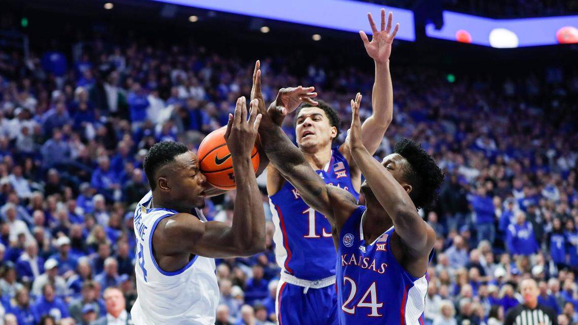 Box score from Kentucky basketball’s 77-68 loss to defending national champion Kansas
