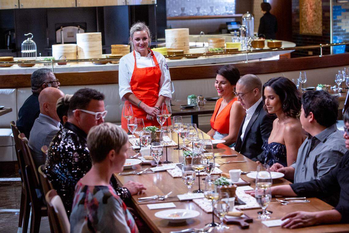 Kelsey presented her four-courses first to the judges in Macau on Thursday night’s finale of “Top Chef” Kentucky.