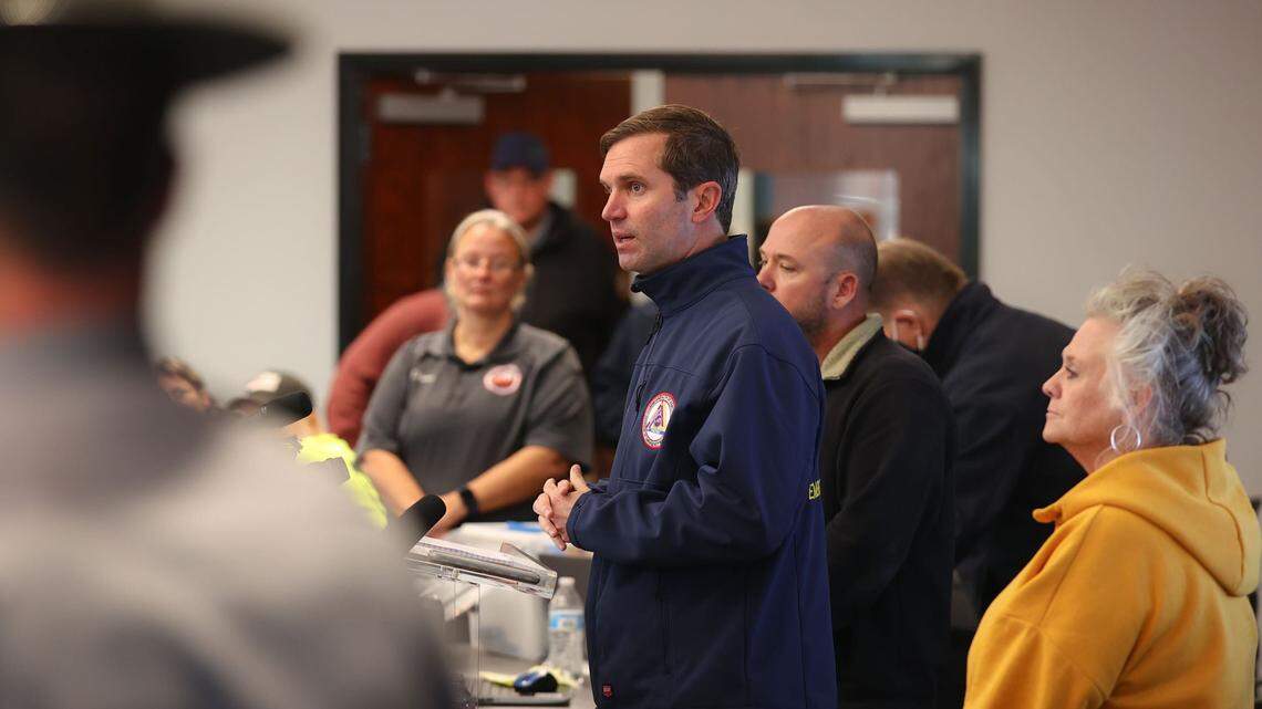 ‘Don’t let your guard down.’ Forecast softens some, but Beshear still sounds alarm