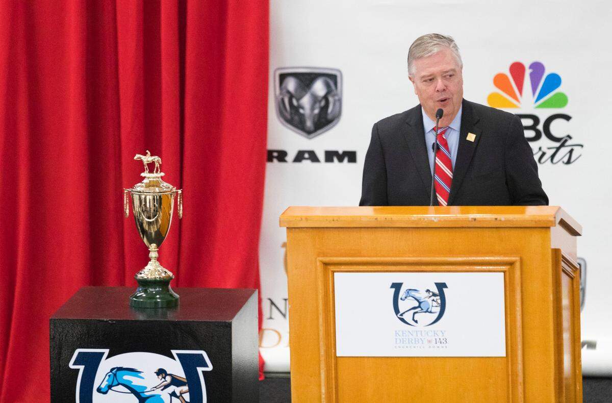 John Asher served as vice president of racing communications for Churchill Downs. Asher died in 2018 from an apparent heart attack at age 62.