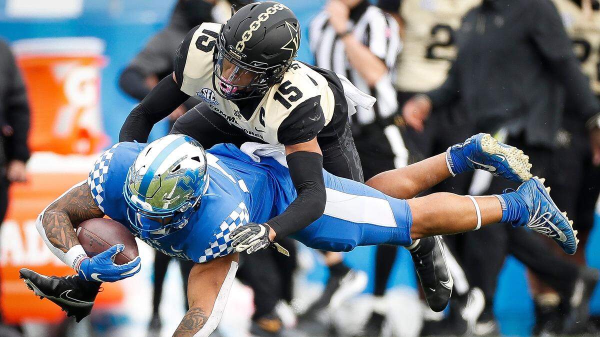 Final statistics from Kentucky’s 38-35 win over Vanderbilt