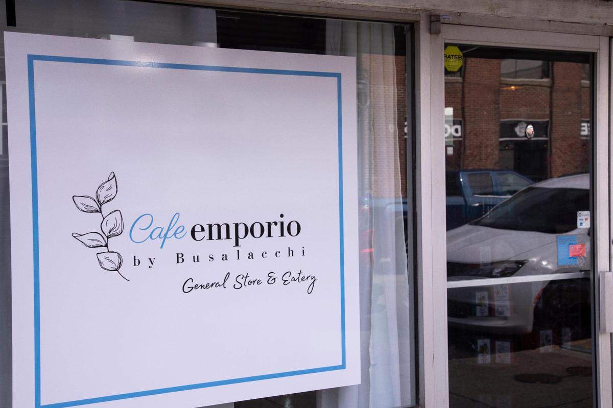 Cafe Emporio, next to Broomwagon, will have a general store with local and imported items, a deli with Boar’s Head meats and cheese and Sunrise Bakery bread.