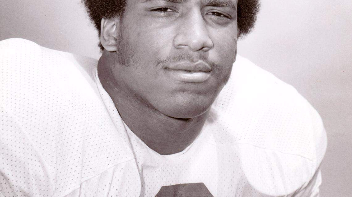 UK defensive back Dallas Owens, 1977. UK Athletics Photo