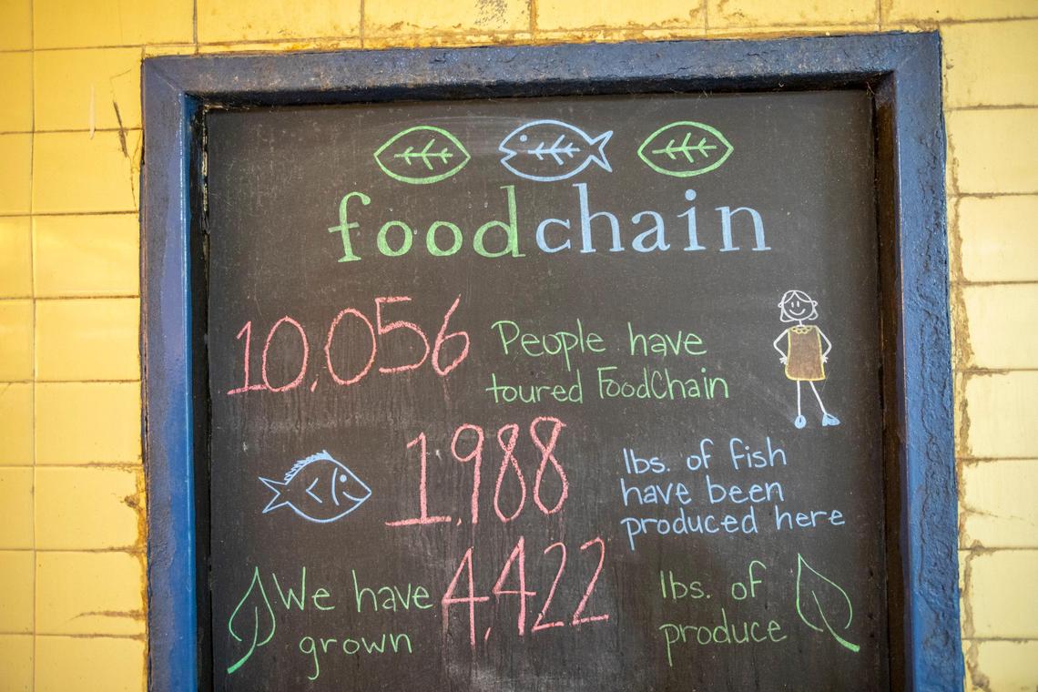 FoodChain gives tours of its operation on Saturdays.