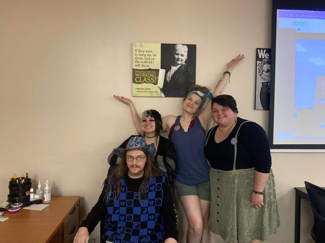 A group of Good Foods Co-op employees is trying to start at union at the grocery store.