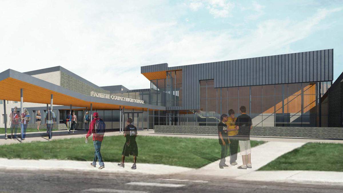 The new high school on Winchester Road is scheduled to open in fall 2017.