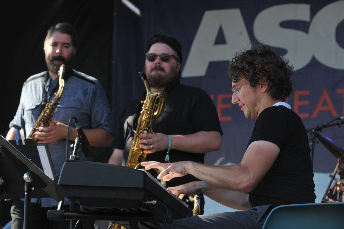 The Forecastle Symphony was organized by Louisville Orchestra director Teddy Abrams for the 2016 Forecastle Festival.