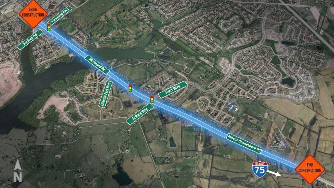 Intersection styles are changing on these Lexington roads soon