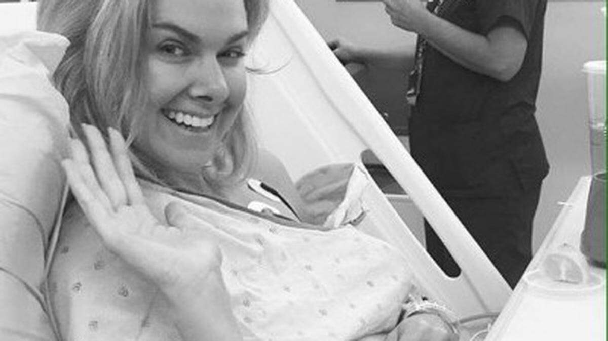 Laura Bell Bundy posted a post-surgery photo after a hole in her heart was repaired recently.  "Now my engine will run more efficiently," she posted. Bundy has had the condition since birth.    