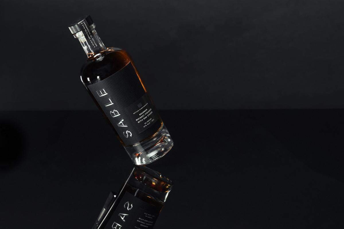 Sable Bourbon is from the new Lexington distillery at the Greyline Station, Bespoken.