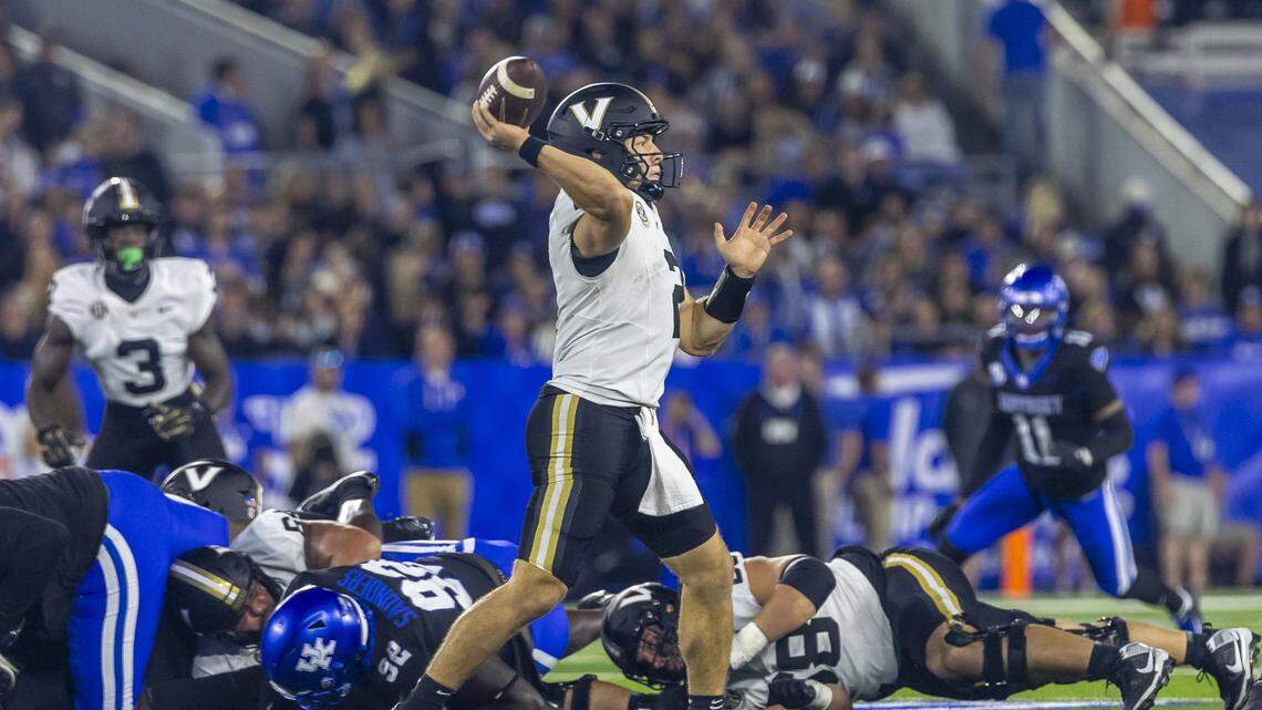Know Your Foe: At Vanderbilt, Kentucky football gets another shot at Diego Pavia