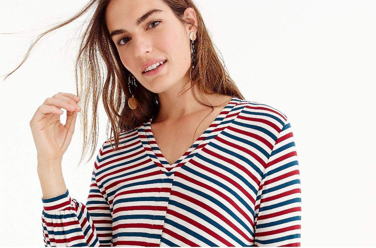 Plus-size retailer Universal Standard has teamed with J.Crew for a new collection that includes this jersey maxi dress, $130 at Jcrew.com.