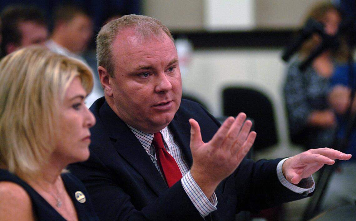 FRANKFORT, August 24 -- Rep. Jason Nemes, R-Louisville, presents information on proposed legislation on medical marijuana for the 2019 Regular Session of the General Assembly during the Interim Joint Committee on Licensing, Occupations, and Administrative Regulations.