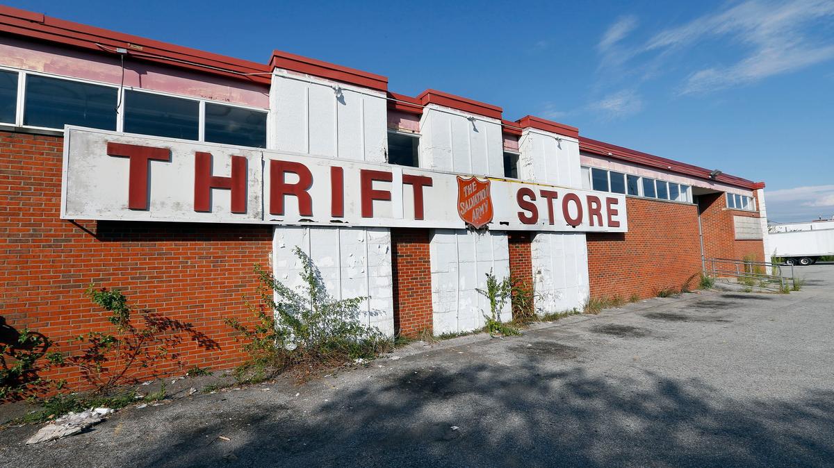 Plans call for the Salvation Army Thrift Store, 228 East new Circle Road, to be torn down to build a new store that will include such amenities as a drop-off lane.