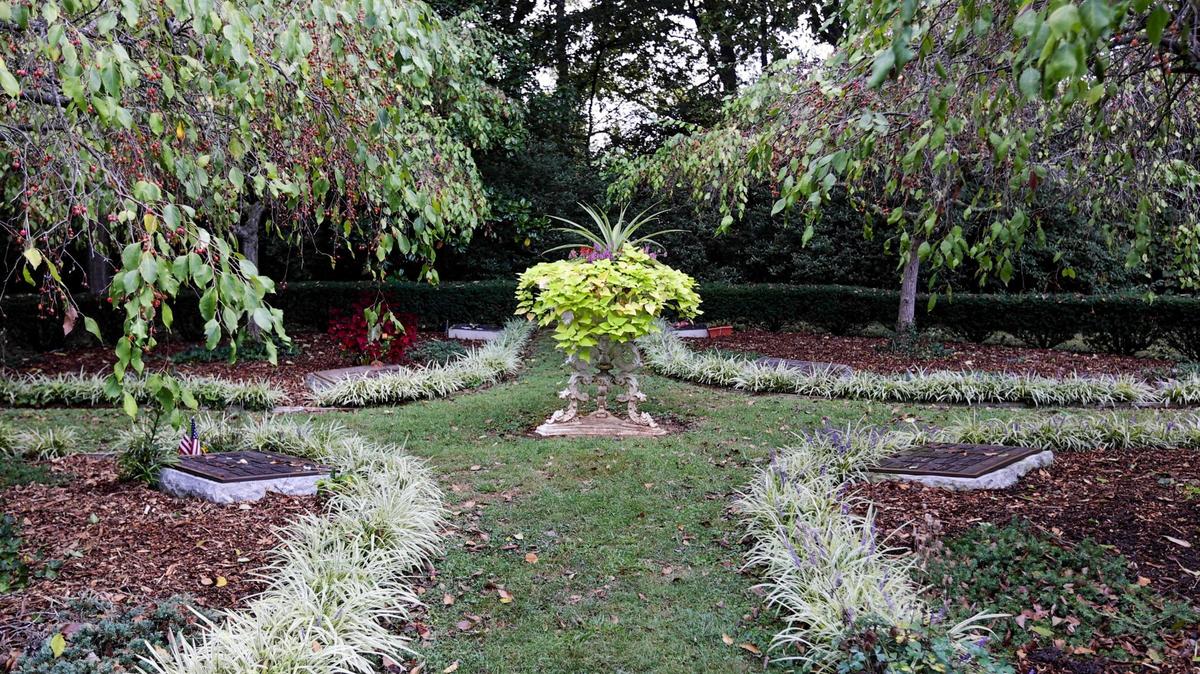 This designated scattering garden, located within the Lexington Cemetery on West Main Street, is an example of a scattery area as designated under Kentucky law.