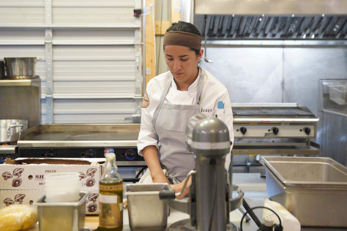Chef Michelle Minori broke out of the middle of the pack when she won immunity for Restaurant Wars. But she has yet to capitalize on that. Going to take more than one win to win.