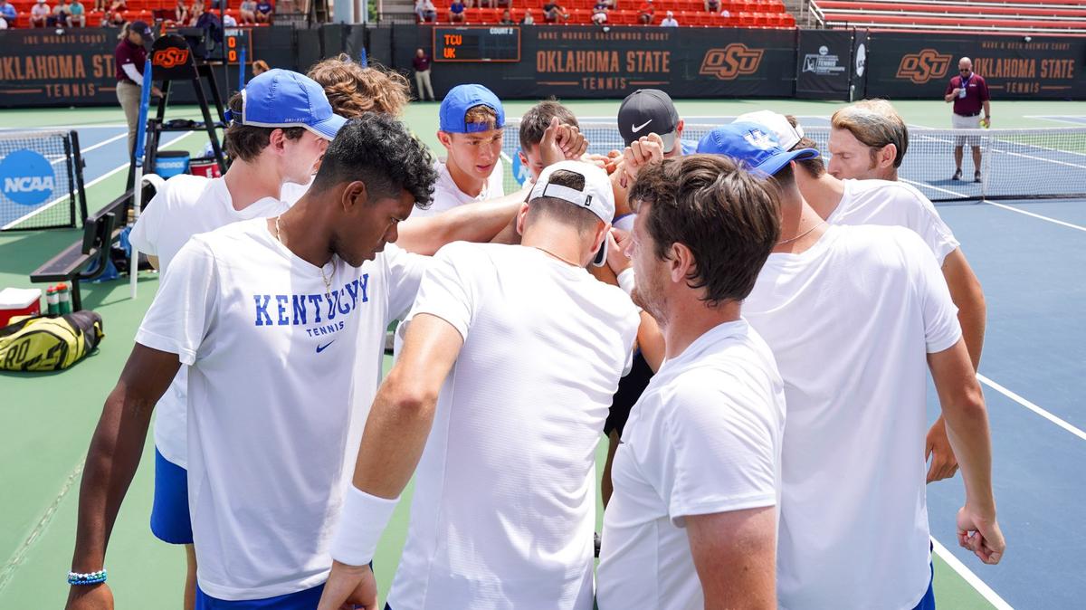 The UK men’s tennis team won both the SEC regular season and tournament championships before embarking on their run to the NCAA Tournament quarterfinals.