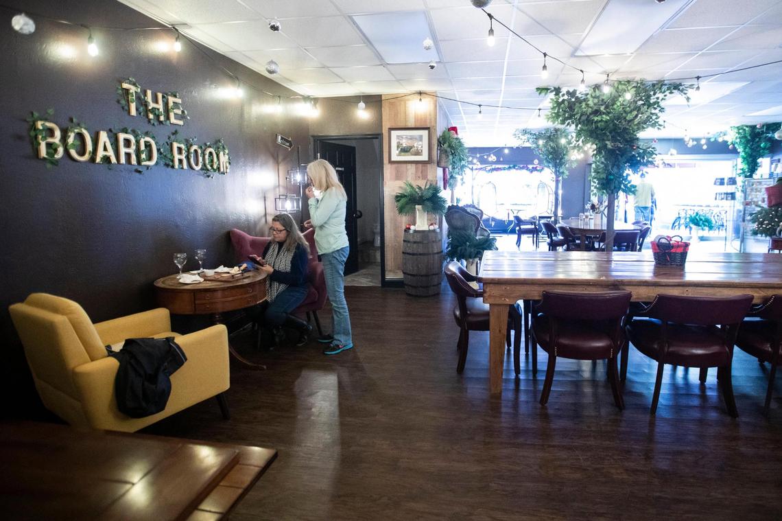 The Board Room Charcuterie and Wine in Morehead, Ky., Tuesday, December 6, 2022. Hancock’s passion project led to Morehead’s only charcuterie restaurant.