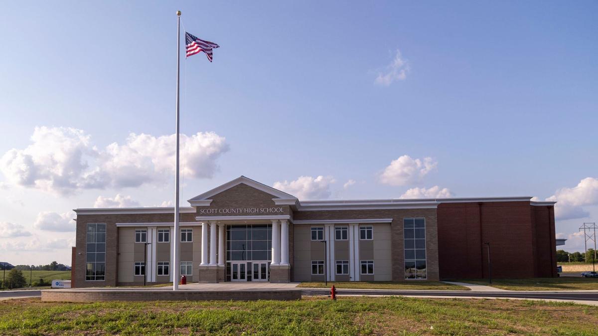 Scott County High School is located at 1051 McClelland Circle in Georgetown. 