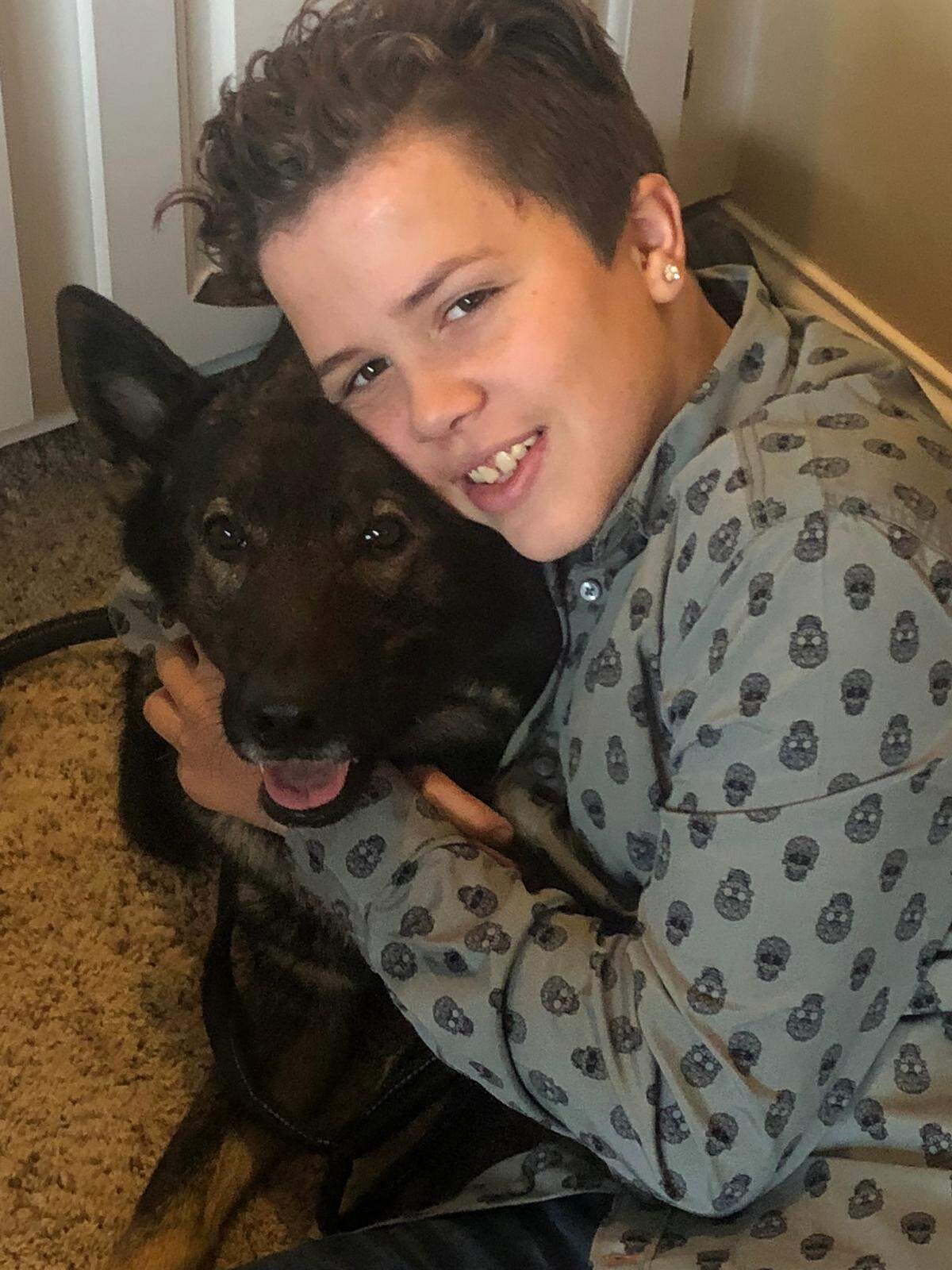 Antonio Reese’s service dog Alice has been named 2019 Service Dog of the Year.