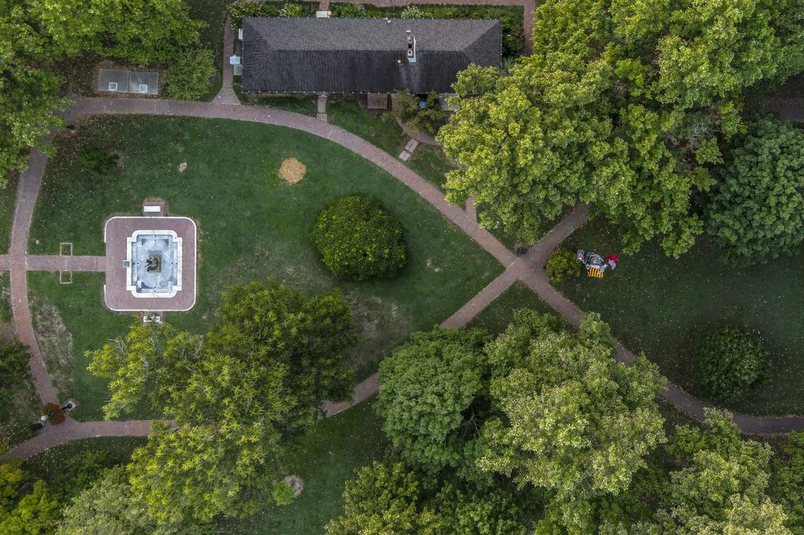 Gratz Park is located near West Third and North Mill streets in Lexington, Ky.