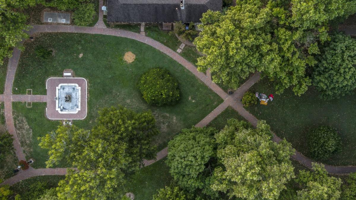 Gratz Park is located near West Third and North Mill streets in Lexington.