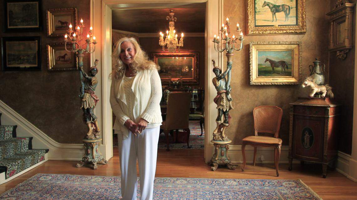 Anita Madden at her home at Hamburg Farm in Lexington. Photo by Pablo Alcalá | Staff