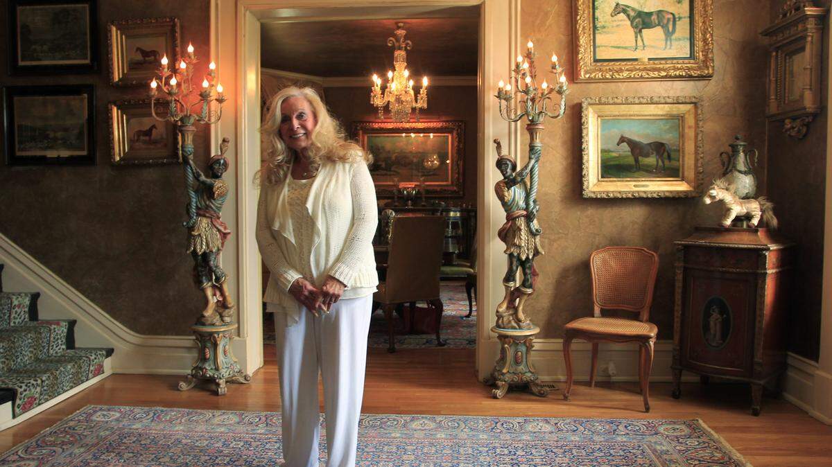 Anita Madden at her home at Hamburg Farm in Lexington. Photo by Pablo Alcalá | Staff