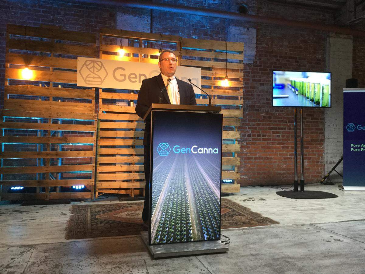 GenCanna president Steve Bevan said Monday that his company, in connection with University of Kentucky researchers, has developed a variety of hemp that has no THC. That’s the “Holy Grail of hemp.”