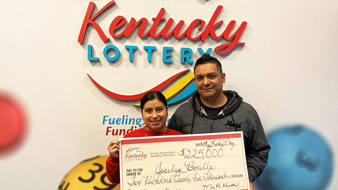Kentucky couple stops for coffee on road trip home and walks away with big lottery win
