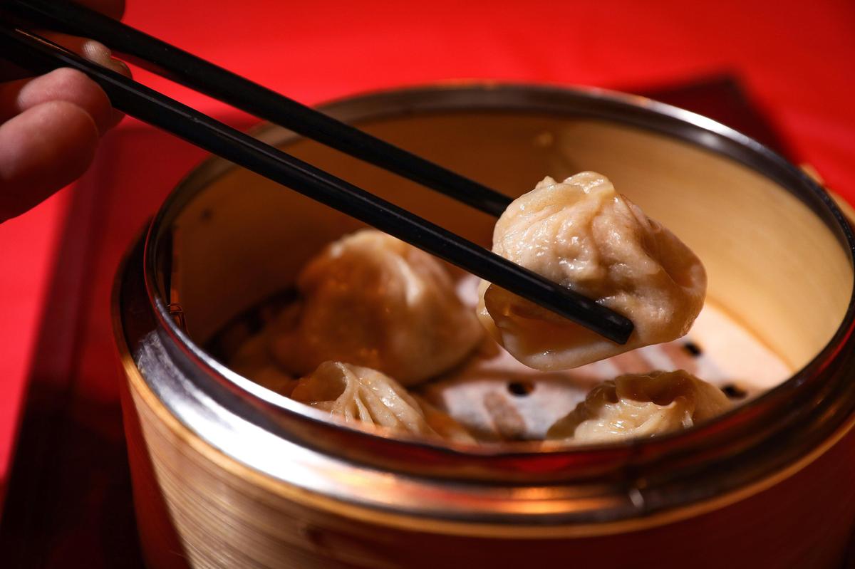 Pork buns at Panda Cuisine.