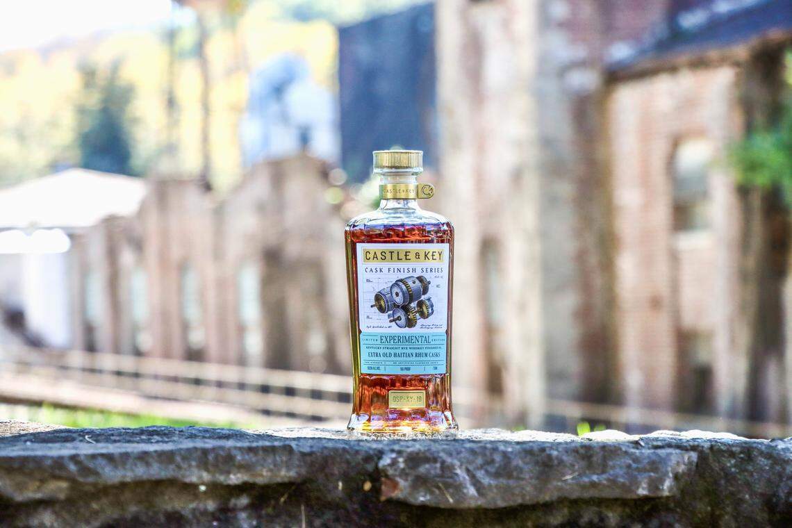 Castle & Key Straight Rye Finished in Extra Old Haitian Rhum Casks is part of the distillery’s new experimental series.