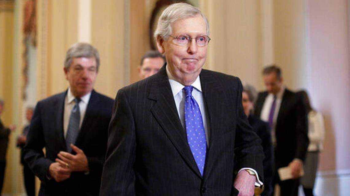 Senate Majority Leader Mitch McConnell