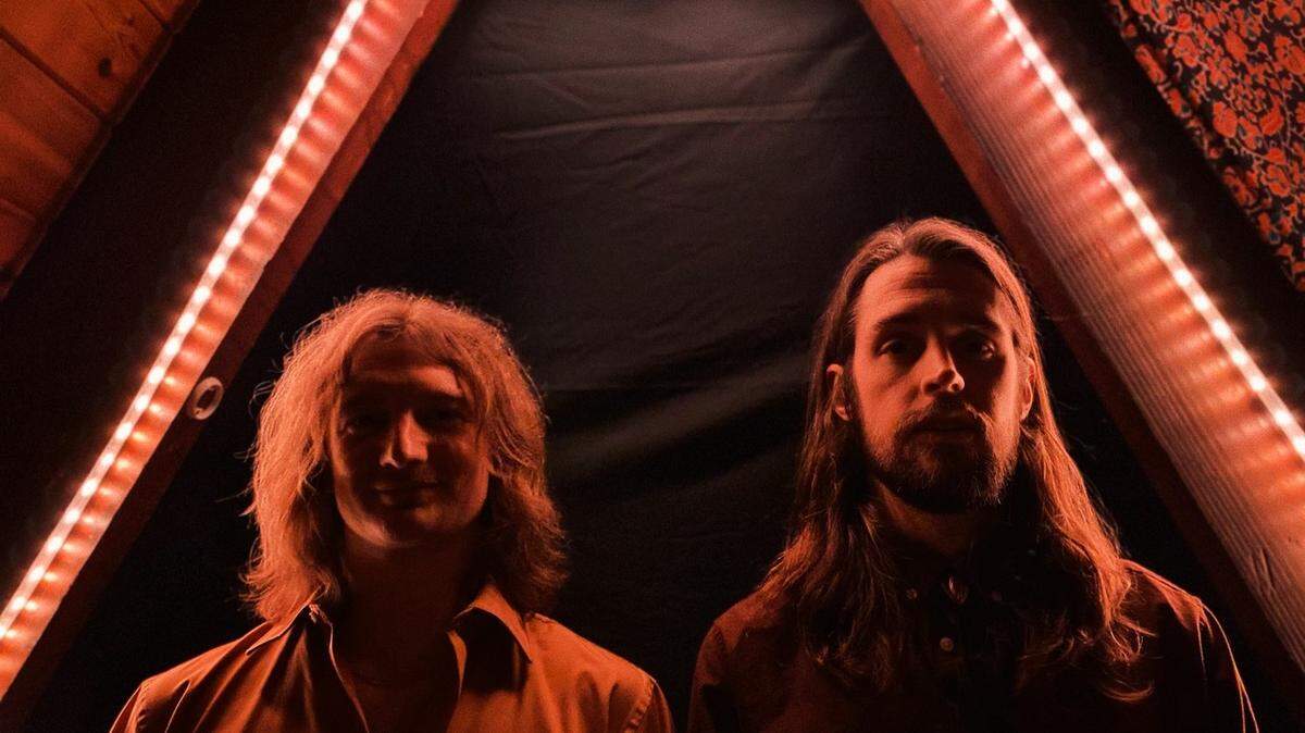 Kristofer Bentley, left, and Nicholas Jamerson are the local country music group Sundy Best. After breaking up, the duo is having a reunion show in Prestonsburg.