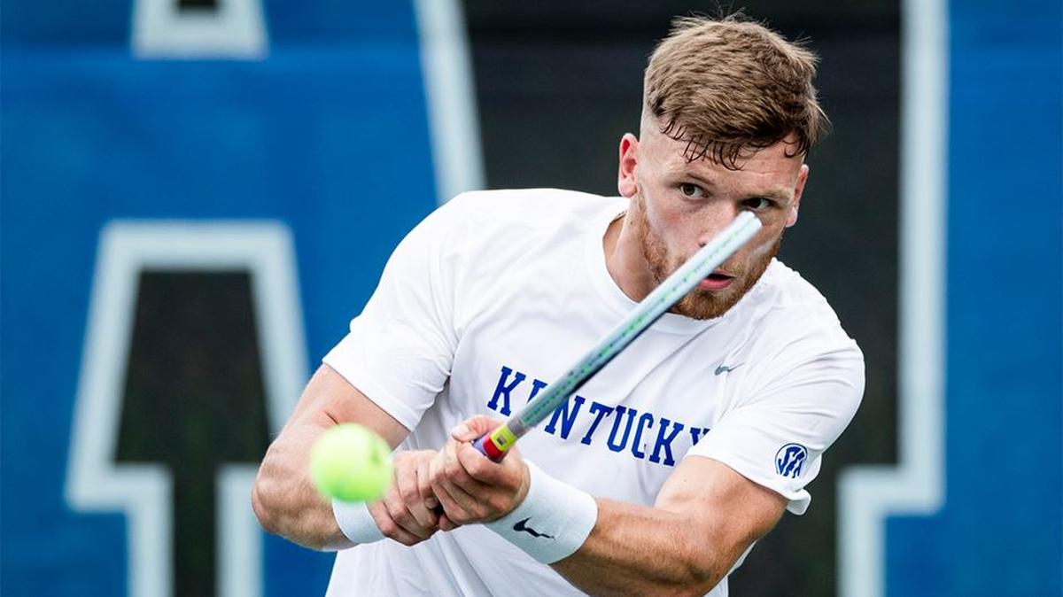 Led by team captain Millen Hurrion, the Kentucky men’s tennis team advanced to the round of 32 of the NCAA Tournament on Friday with a 4-0 win over Northwestern. The Cats went on to defeat DePaul on Saturday to earn a spot in the Sweet 16.
