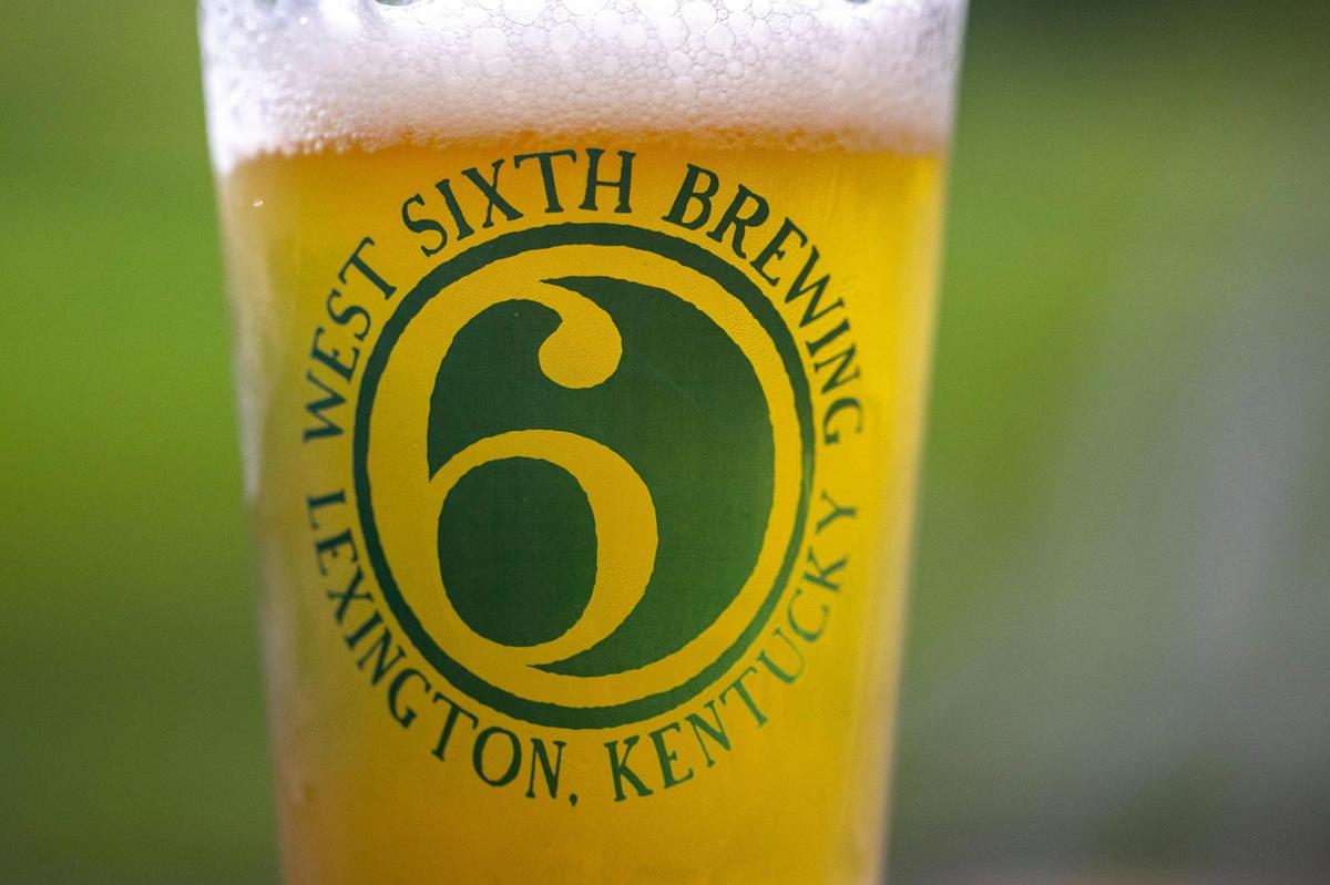A West Sixth Hop Static IPA Channel 8 at the West Sixth Farm in Frankfort.
