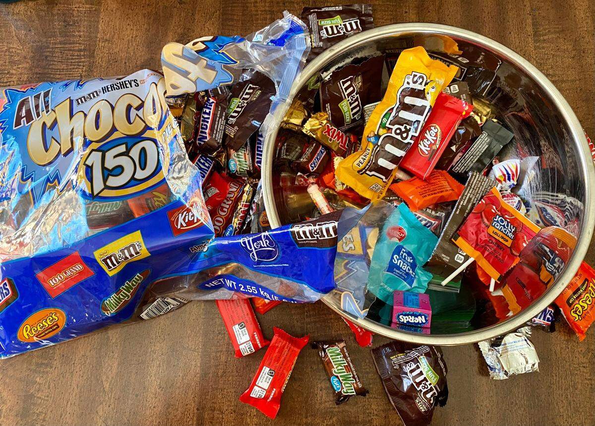 What candy should you give out on Halloween? A new study says in Kentucky Reese’s Cups are the top treat followed by Hot Tamales and Swedish Fish.