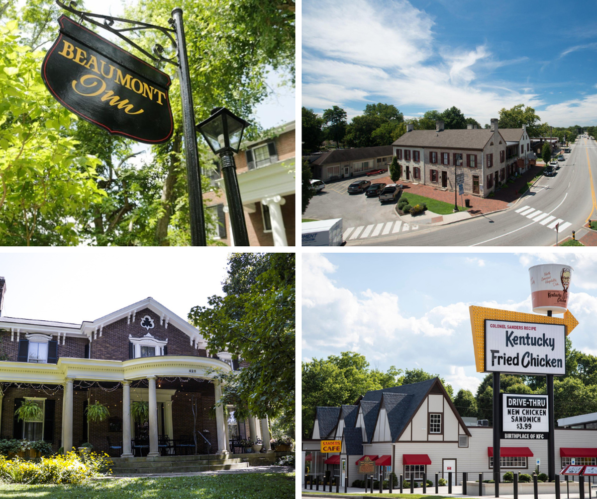 The new Kentucky Historic Dining Guide includes restaurants such as Beaumont Inn, Old Talbott Inn, Harland Sanders Cafe and Holly Hill Inn.