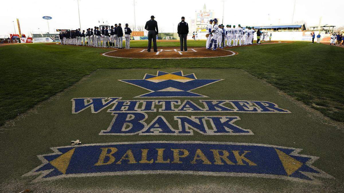The 2017 opening day for the Lexington Legends Whitaker Bank Ballpark.