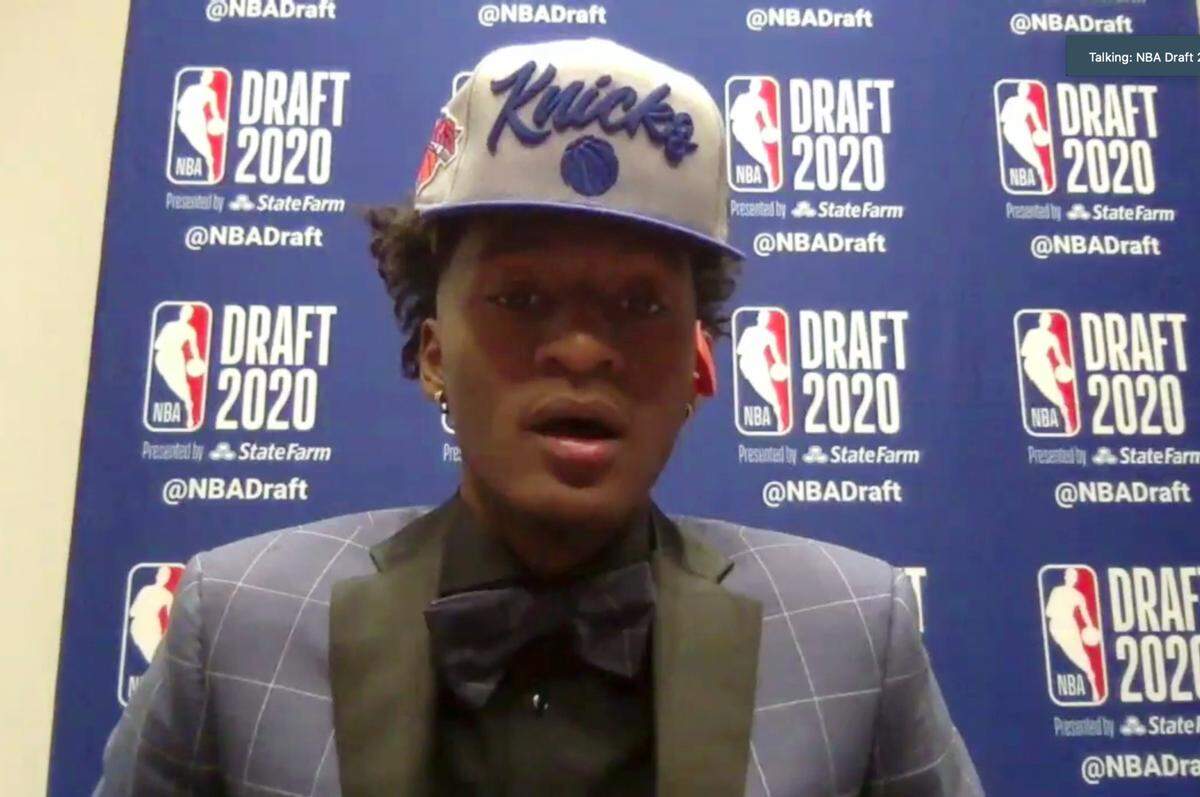 Kentucky guard Immanuel Quickley spoke with reporters on a conference call after he was drafted in the first round at No. 25 overall by Oklahoma City. He will ultimately wind up in New York playing for Knicks assistant and longtime John Calipari associate Kenny Payne.