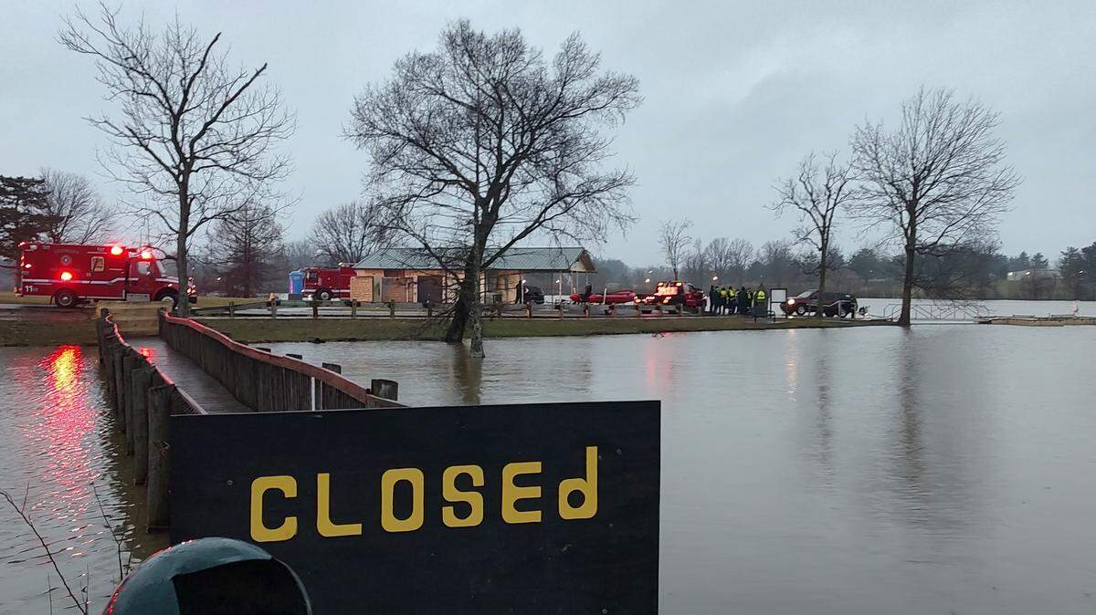 The Lexington Fire Department rescued a kayaker from the reservoir at Jacobson Park Saturday.